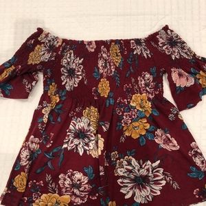 Off the shoulder top